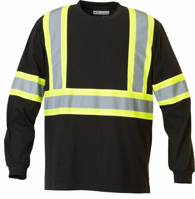 Safety Cotton Long Sleeve T-shirt
