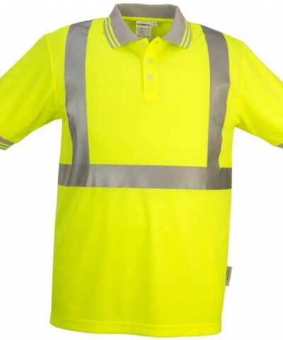 High Visibility Wicking Polo Shirt