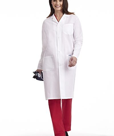 Full Length Unisex Lab Coat With Buttons