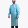 Disposable Isolation Gown – Blue